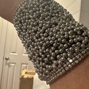 Zara silver cuff